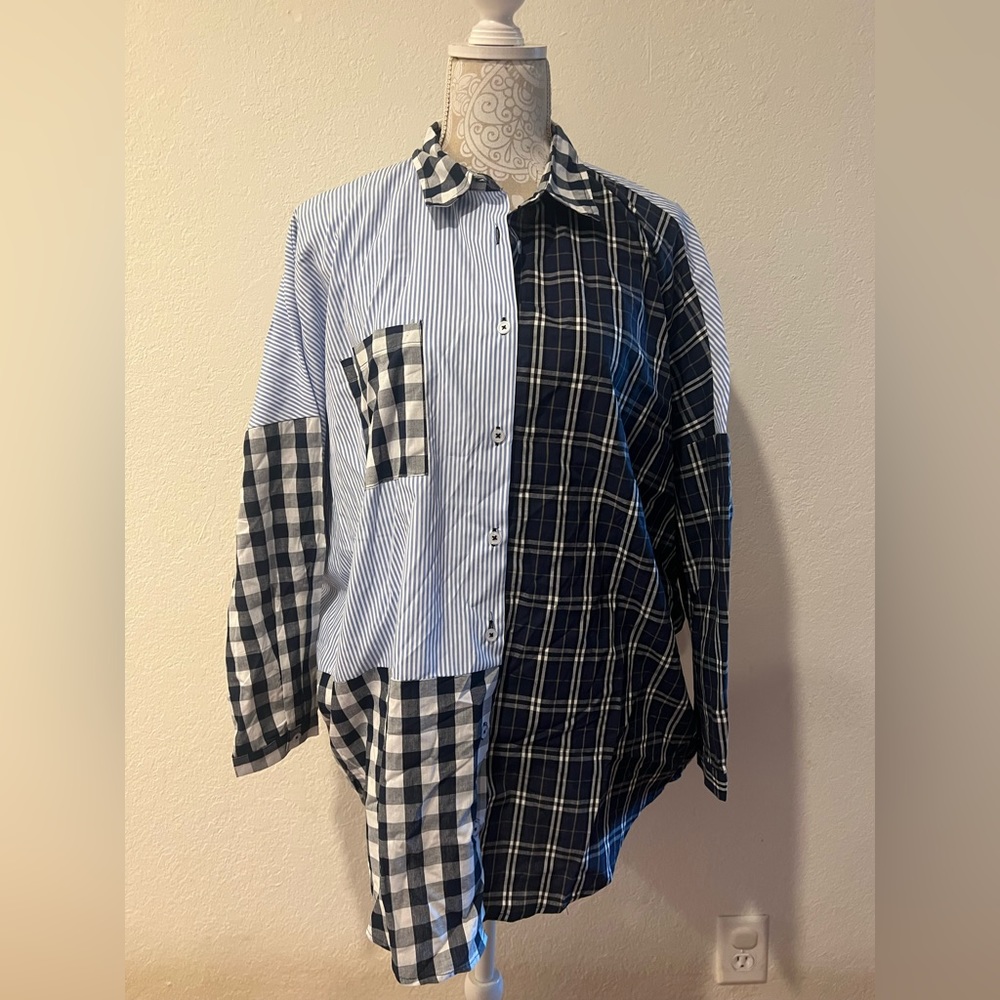 Oversized Multi Shirt